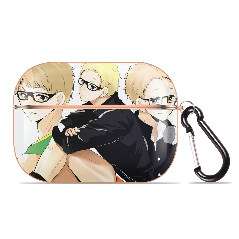 （画像用） ハイキュー!! Haikyu!! 【AirPods Pro用】ハードシェル保護ケース｜耐衝撃・防指紋・カラビナ付き商品仕様