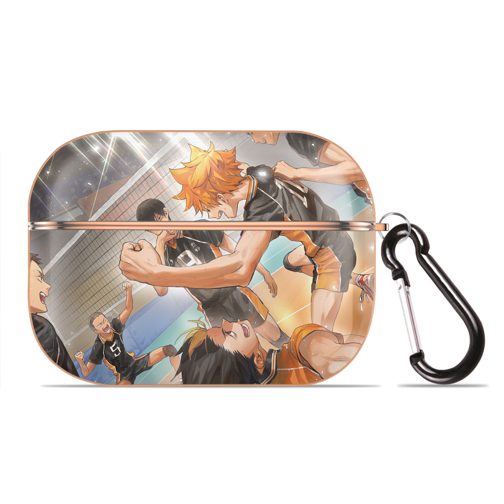 （画像用） ハイキュー!! Haikyu!! 【AirPods Pro用】ハードシェル保護ケース｜耐衝撃・防指紋・カラビナ付き商品仕様