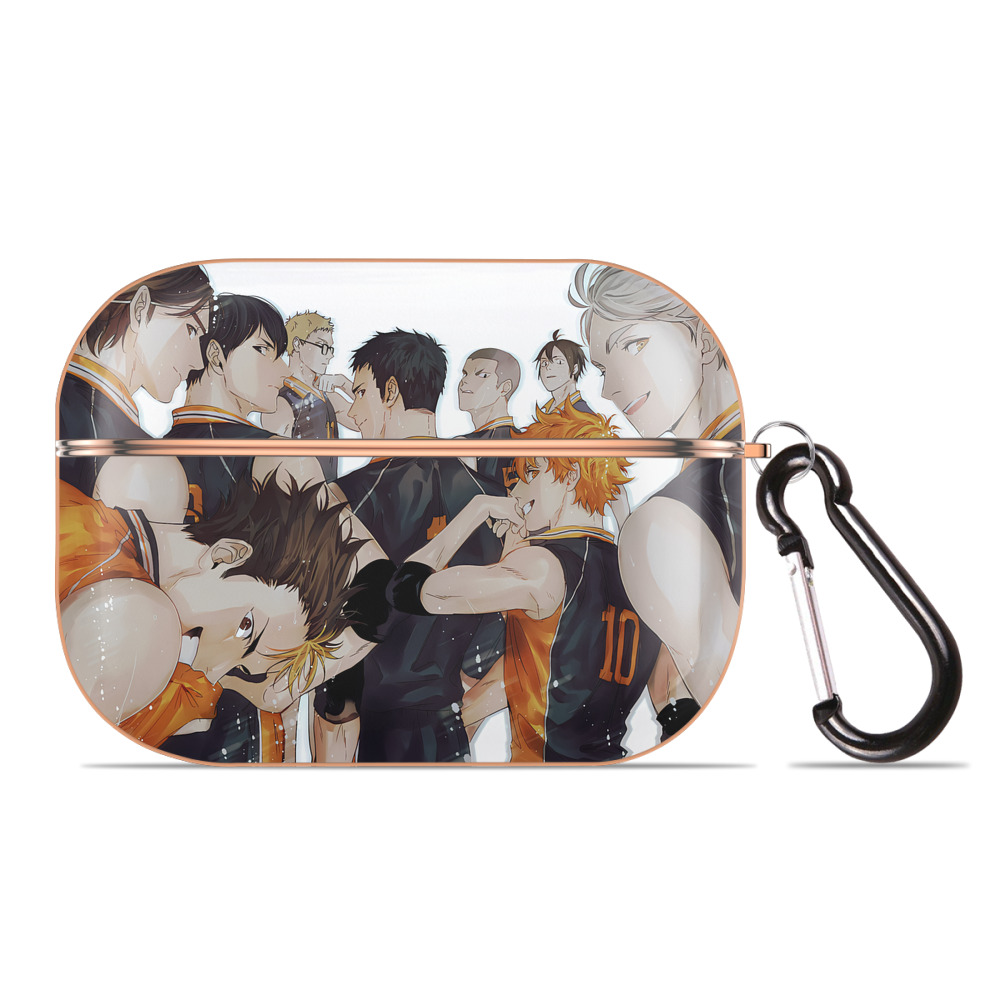 （画像用） ハイキュー!! Haikyu!! 【AirPods Pro用】ハードシェル保護ケース｜耐衝撃・防指紋・カラビナ付き商品仕様