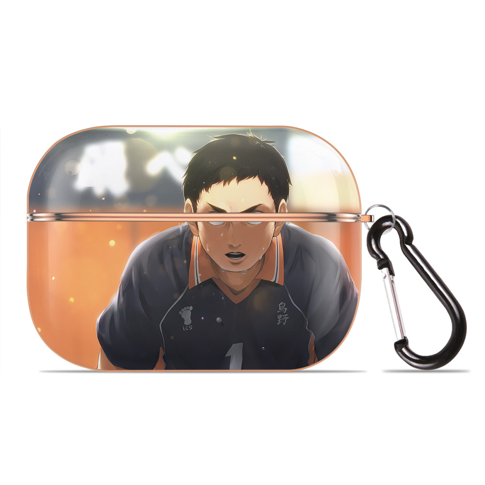 （画像用） ハイキュー!! Haikyu!! 【AirPods Pro用】ハードシェル保護ケース｜耐衝撃・防指紋・カラビナ付き商品仕様