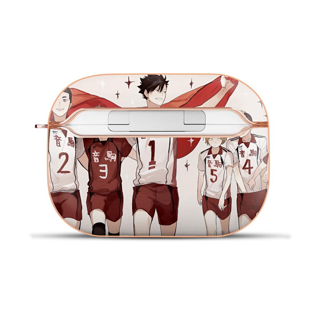 （画像用） ハイキュー!! Haikyu!! 【AirPods Pro用】ハードシェル保護ケース｜耐衝撃・防指紋・カラビナ付き商品仕様