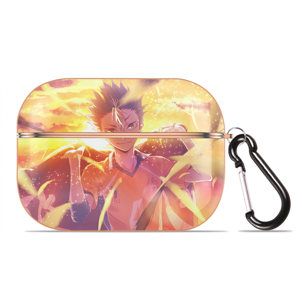 （画像用） ハイキュー!! Haikyu!! 【AirPods Pro用】ハードシェル保護ケース｜耐衝撃・防指紋・カラビナ付き商品仕様