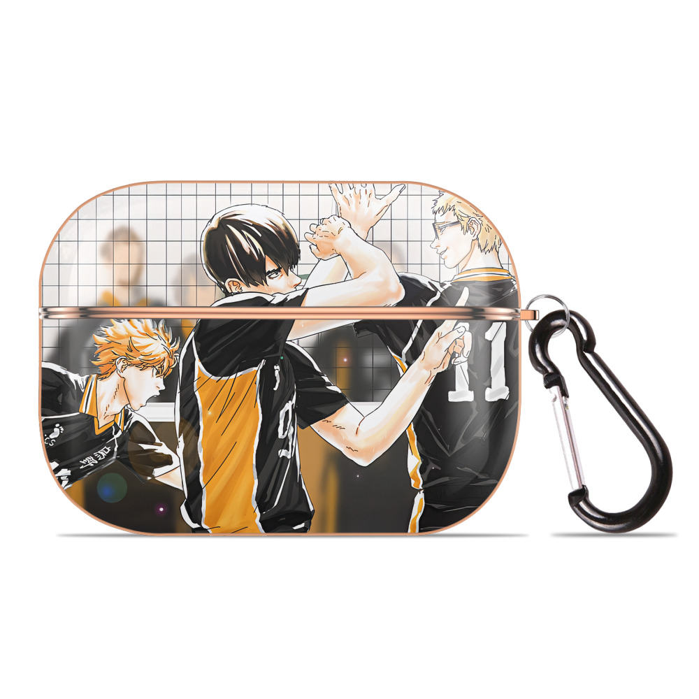 （画像用） ハイキュー!! Haikyu!! 【AirPods Pro用】ハードシェル保護ケース｜耐衝撃・防指紋・カラビナ付き商品仕様
