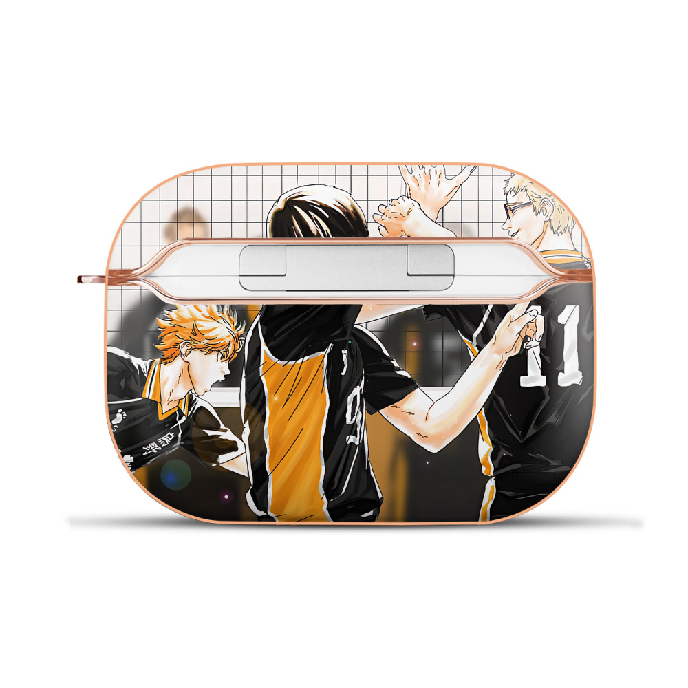 （画像用） ハイキュー!! Haikyu!! 【AirPods Pro用】ハードシェル保護ケース｜耐衝撃・防指紋・カラビナ付き商品仕様