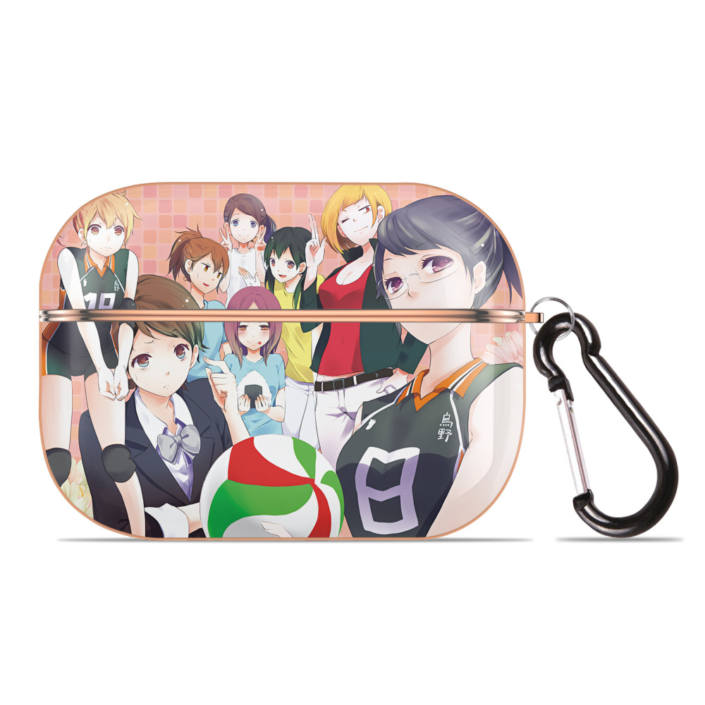 （画像用） ハイキュー!! Haikyu!! 【AirPods Pro用】ハードシェル保護ケース｜耐衝撃・防指紋・カラビナ付き商品仕様
