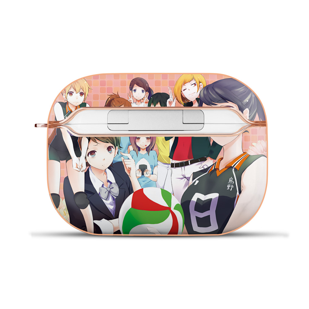 （画像用） ハイキュー!! Haikyu!! 【AirPods Pro用】ハードシェル保護ケース｜耐衝撃・防指紋・カラビナ付き商品仕様