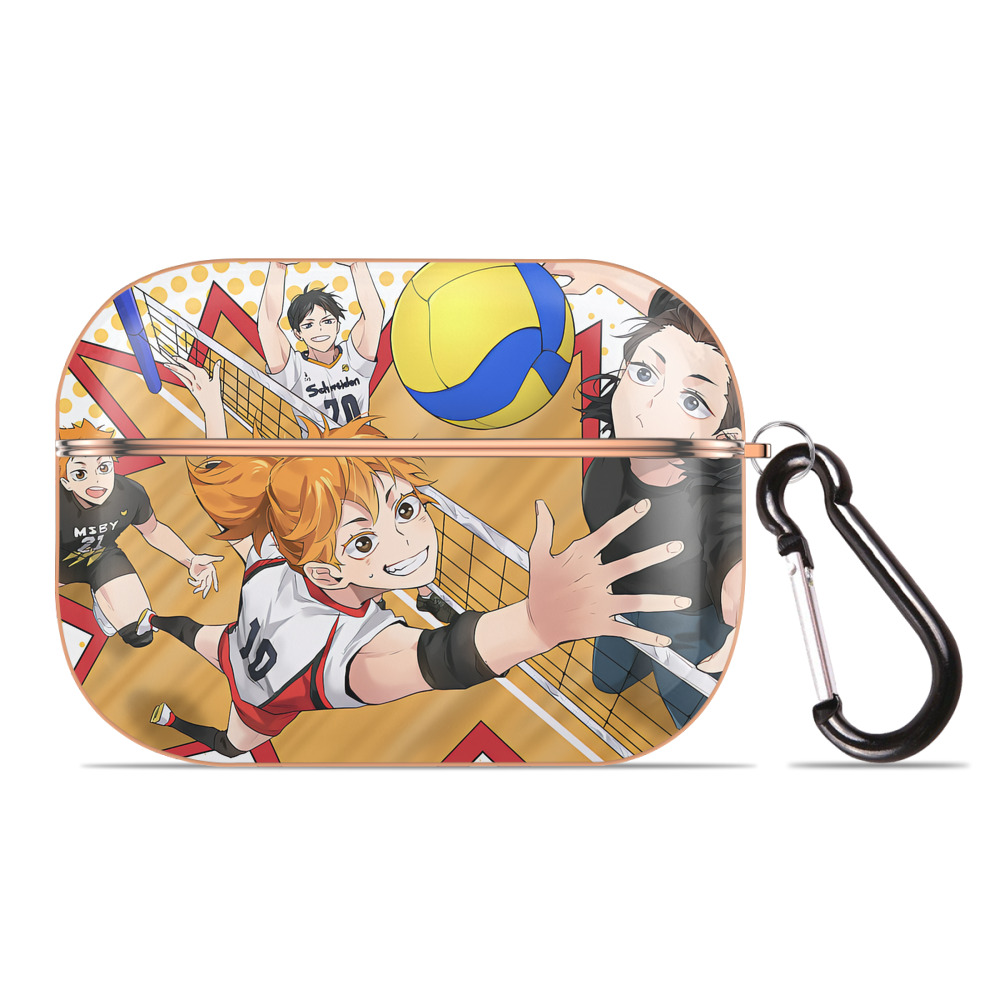 （画像用） ハイキュー!! Haikyu!! 【AirPods Pro用】ハードシェル保護ケース｜耐衝撃・防指紋・カラビナ付き商品仕様