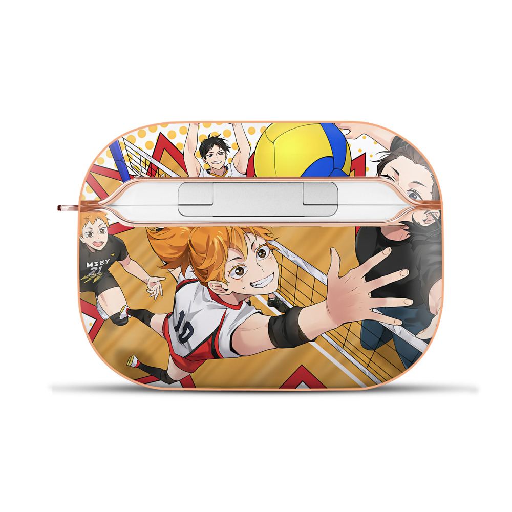 （画像用） ハイキュー!! Haikyu!! 【AirPods Pro用】ハードシェル保護ケース｜耐衝撃・防指紋・カラビナ付き商品仕様
