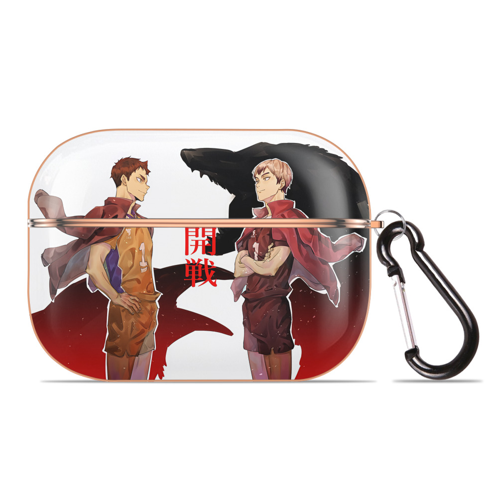 （画像用） ハイキュー!! Haikyu!! 【AirPods Pro用】ハードシェル保護ケース｜耐衝撃・防指紋・カラビナ付き商品仕様