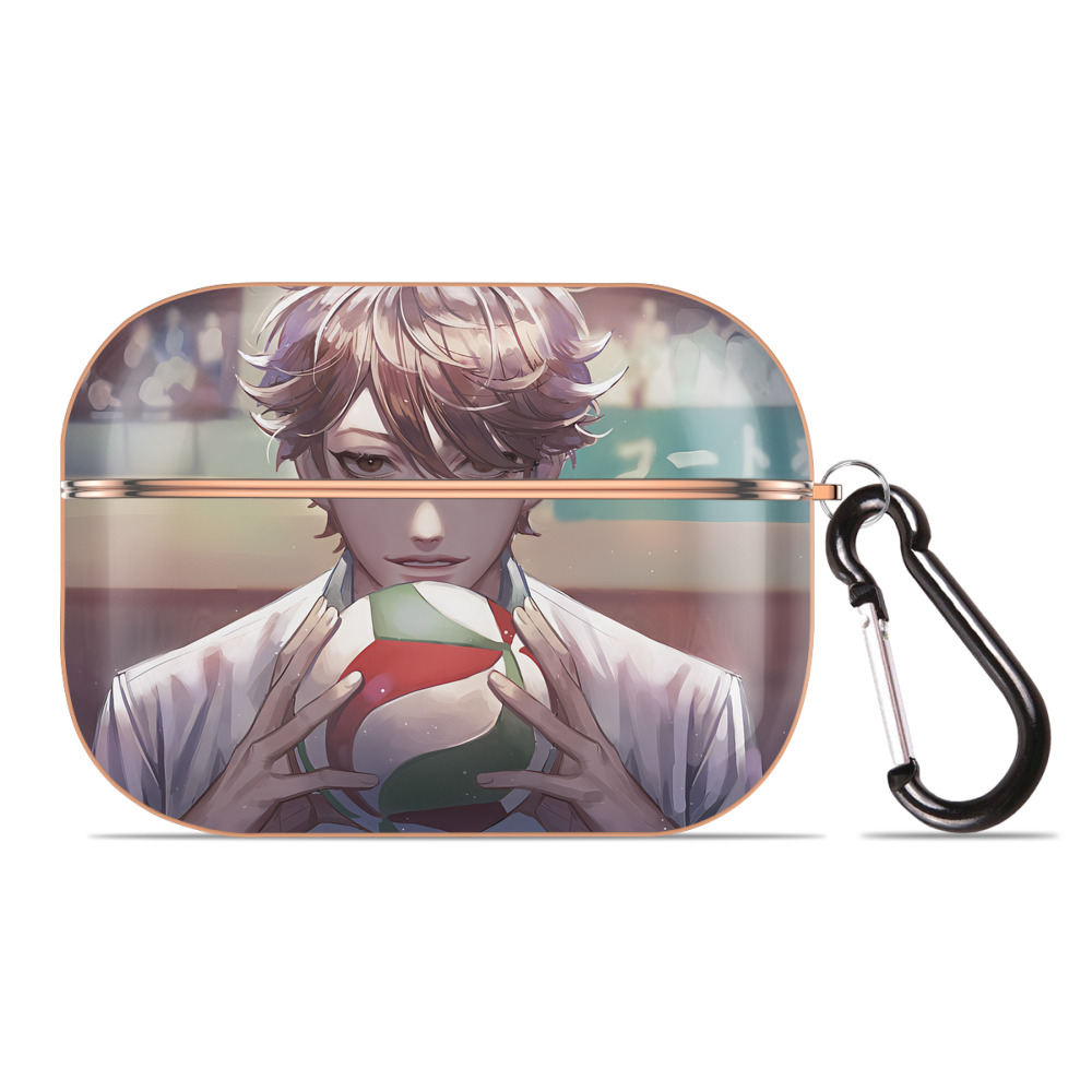 （画像用） ハイキュー!! Haikyu!! 【AirPods Pro用】ハードシェル保護ケース｜耐衝撃・防指紋・カラビナ付き商品仕様