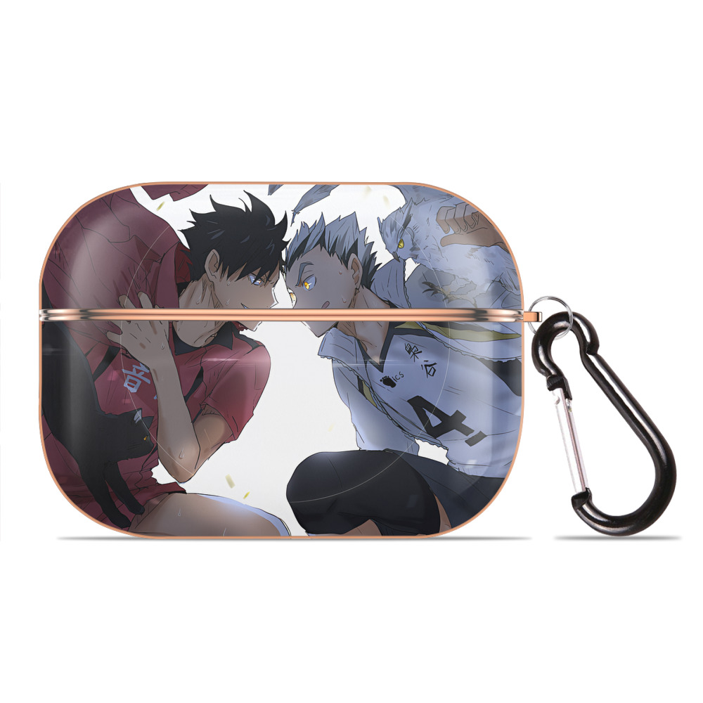 （画像用） ハイキュー!! Haikyu!! 【AirPods Pro用】ハードシェル保護ケース｜耐衝撃・防指紋・カラビナ付き商品仕様