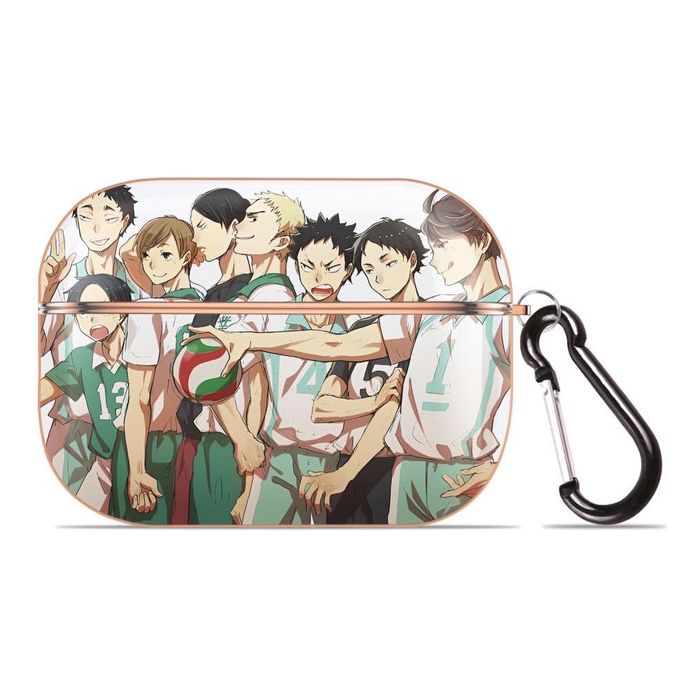 （画像用） ハイキュー!! Haikyu!! 【AirPods Pro用】ハードシェル保護ケース｜耐衝撃・防指紋・カラビナ付き商品仕様