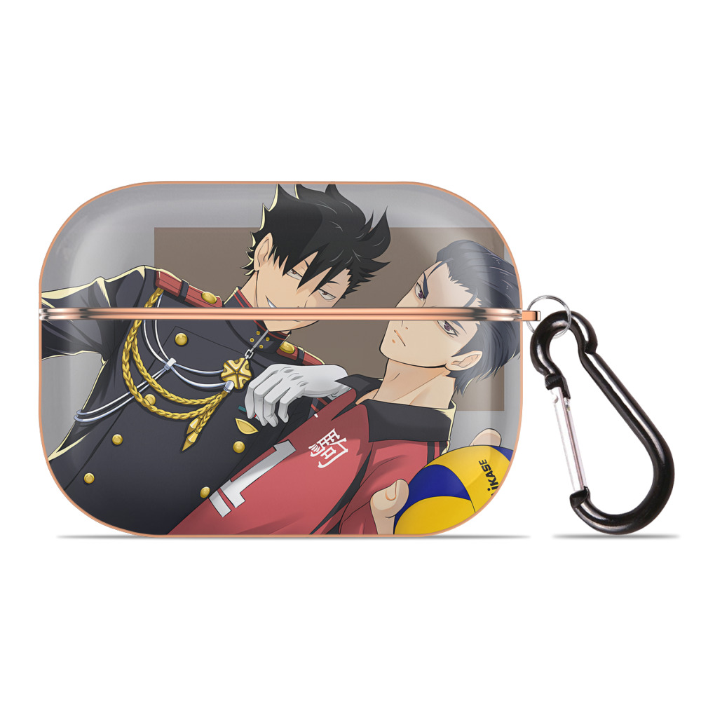 （画像用） ハイキュー!! Haikyu!! 【AirPods Pro用】ハードシェル保護ケース｜耐衝撃・防指紋・カラビナ付き商品仕様