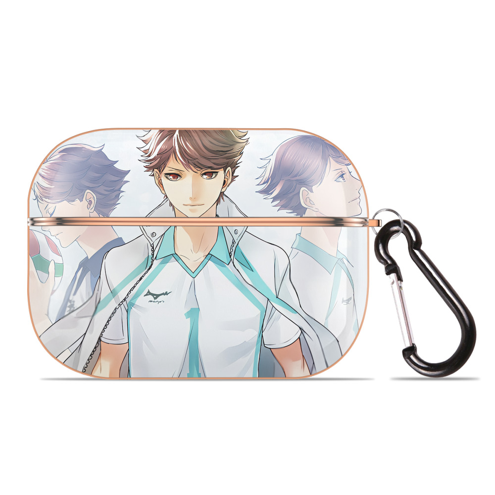 （画像用） ハイキュー!! Haikyu!! 【AirPods Pro用】ハードシェル保護ケース｜耐衝撃・防指紋・カラビナ付き商品仕様