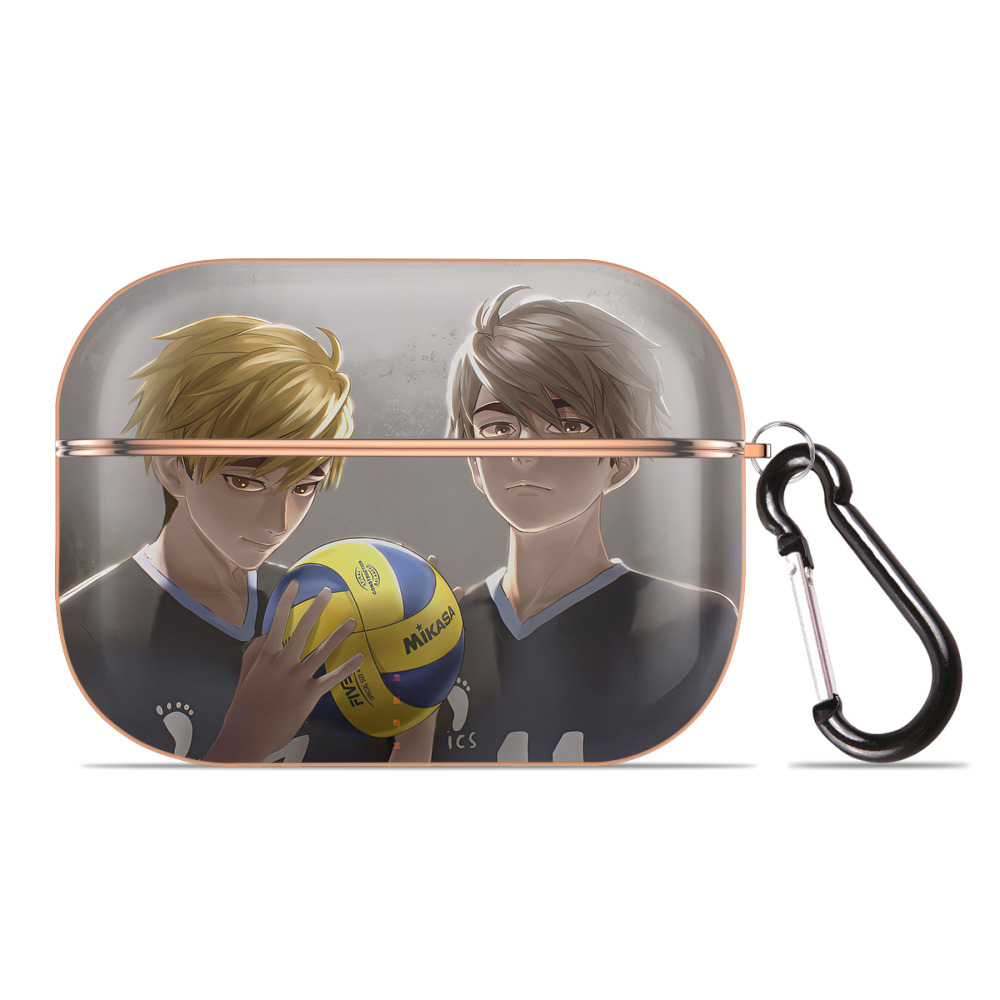 （画像用） ハイキュー!! Haikyu!! 【AirPods Pro用】ハードシェル保護ケース｜耐衝撃・防指紋・カラビナ付き商品仕様