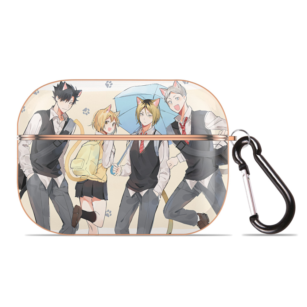 （画像用） ハイキュー!! Haikyu!! 【AirPods Pro用】ハードシェル保護ケース｜耐衝撃・防指紋・カラビナ付き商品仕様