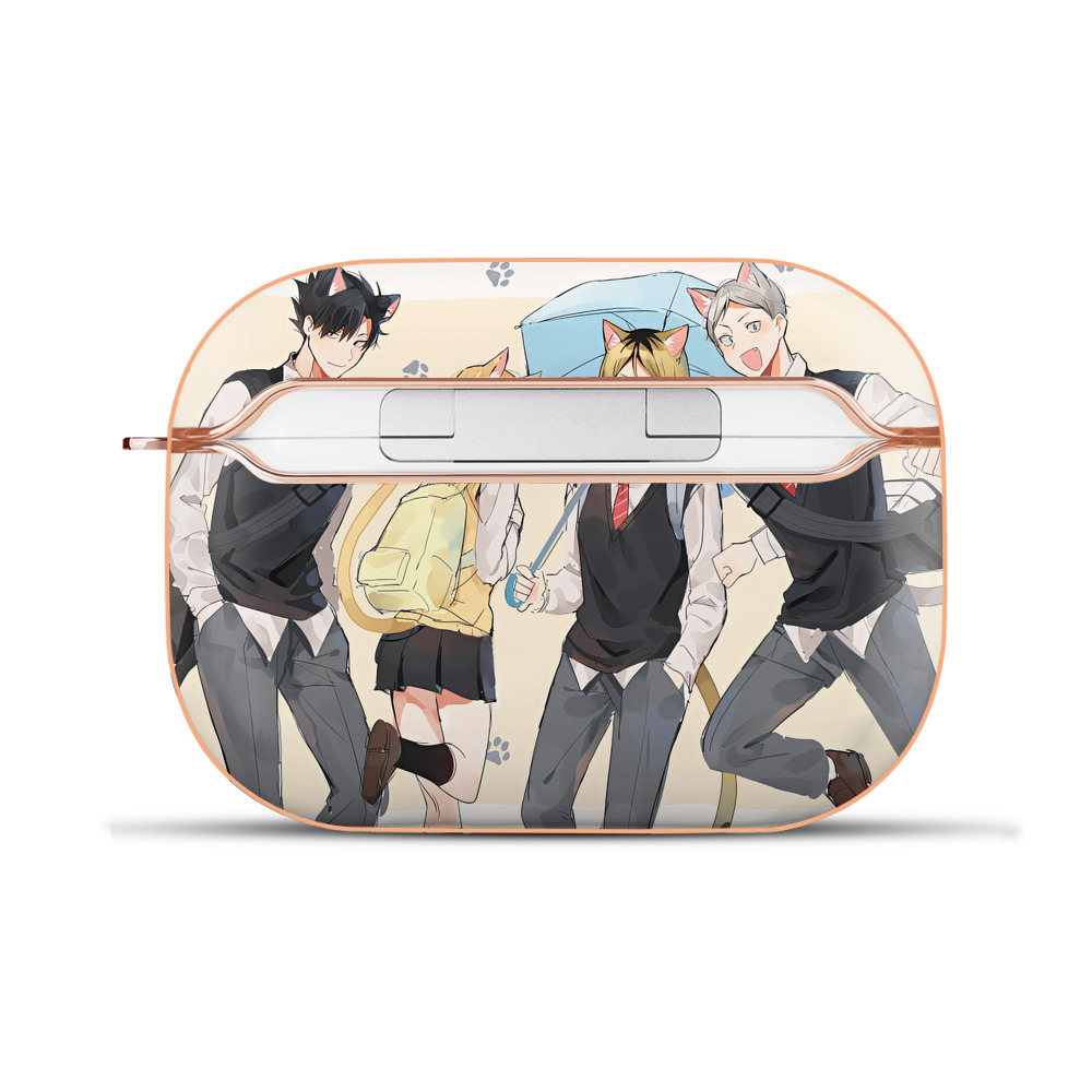 （画像用） ハイキュー!! Haikyu!! 【AirPods Pro用】ハードシェル保護ケース｜耐衝撃・防指紋・カラビナ付き商品仕様