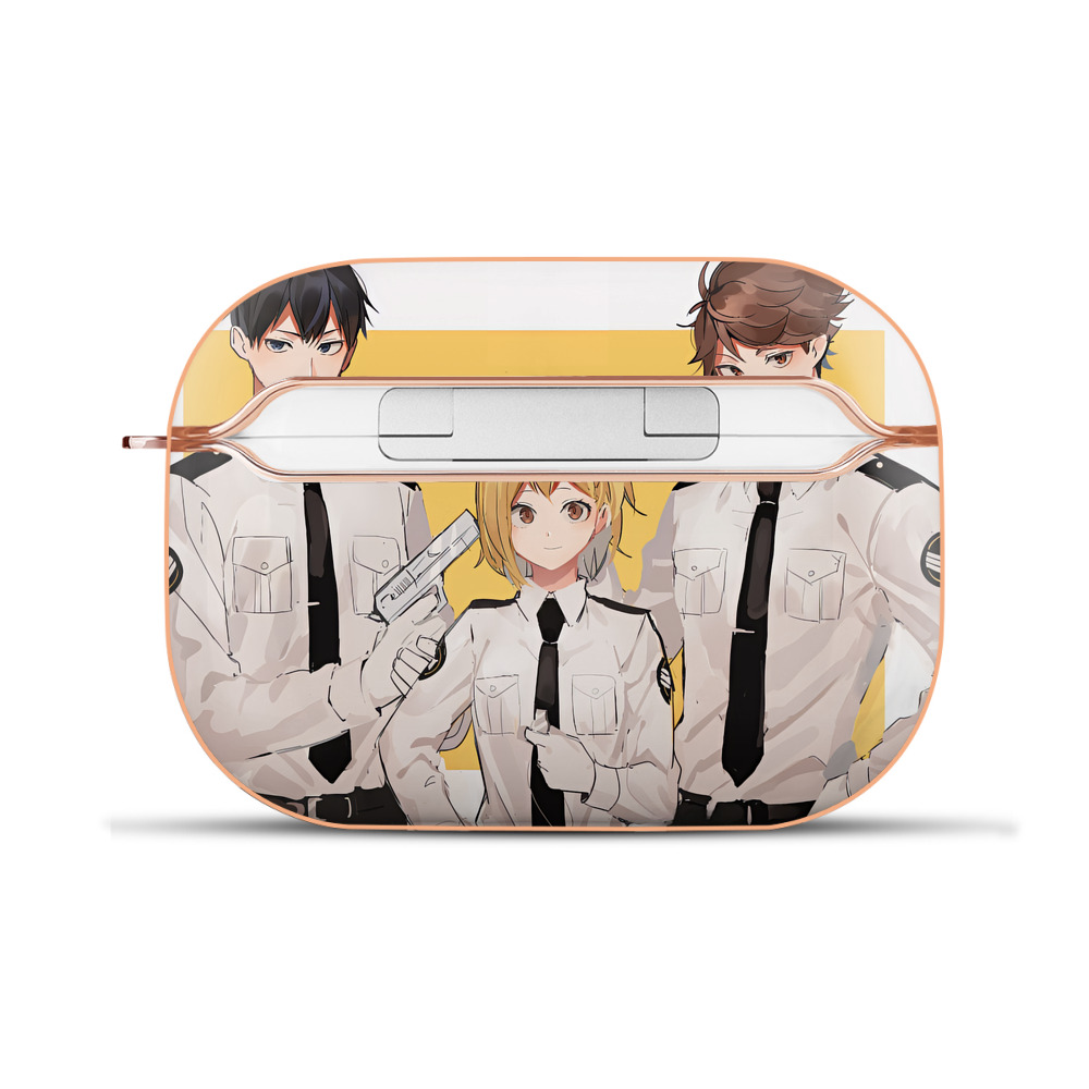 （画像用） ハイキュー!! Haikyu!! 【AirPods Pro用】ハードシェル保護ケース｜耐衝撃・防指紋・カラビナ付き商品仕様