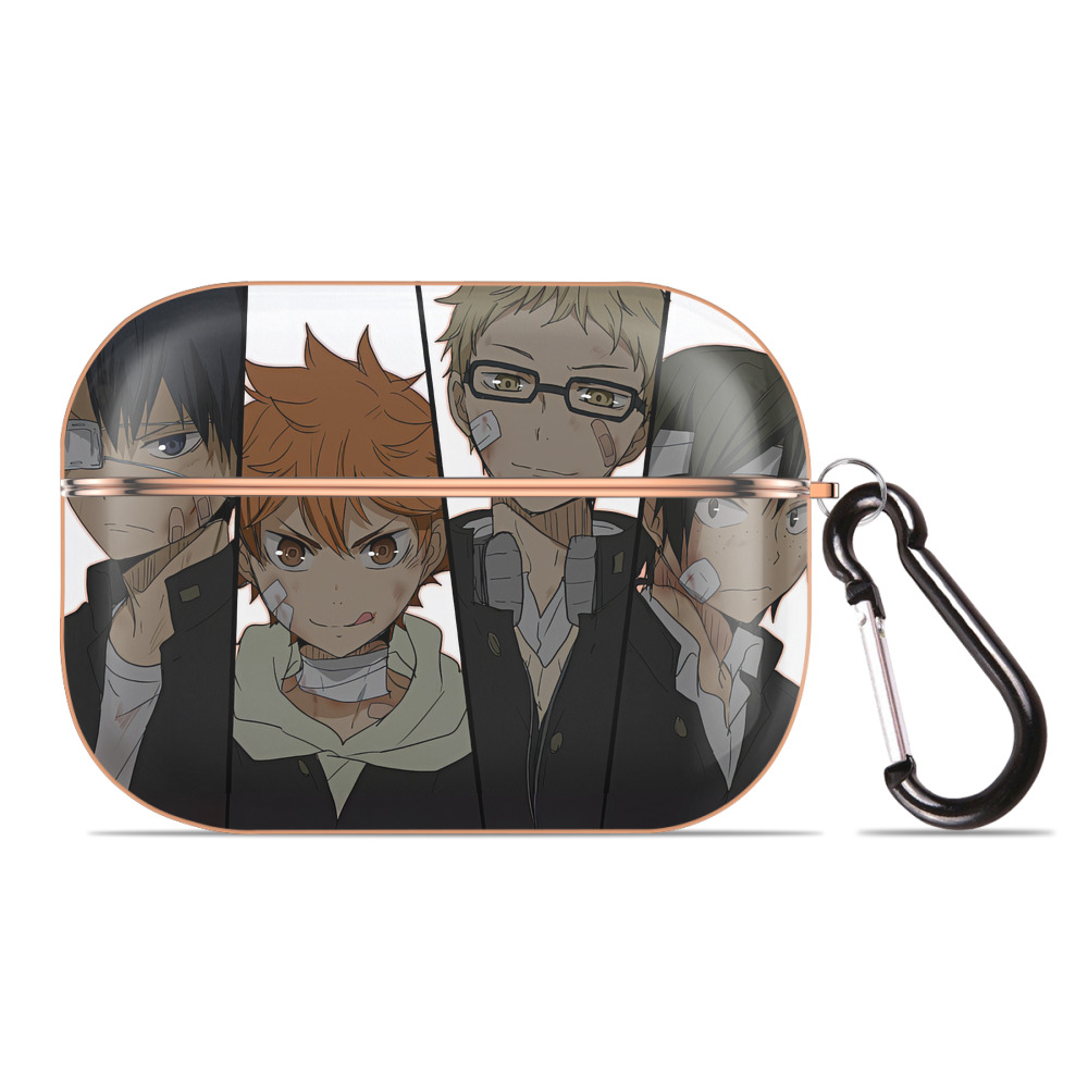 （画像用） ハイキュー!! Haikyu!! 【AirPods Pro用】ハードシェル保護ケース｜耐衝撃・防指紋・カラビナ付き商品仕様