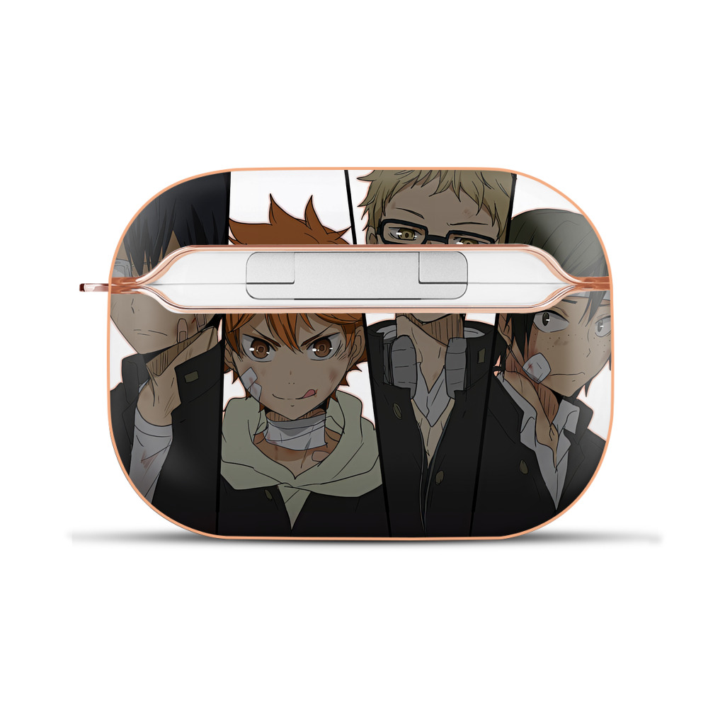 （画像用） ハイキュー!! Haikyu!! 【AirPods Pro用】ハードシェル保護ケース｜耐衝撃・防指紋・カラビナ付き商品仕様