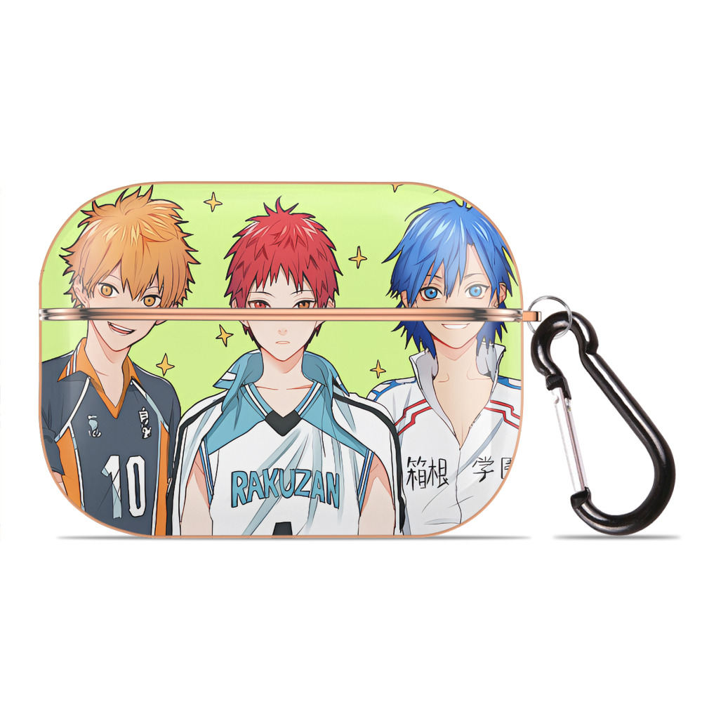 （画像用） ハイキュー!! Haikyu!! 【AirPods Pro用】ハードシェル保護ケース｜耐衝撃・防指紋・カラビナ付き商品仕様