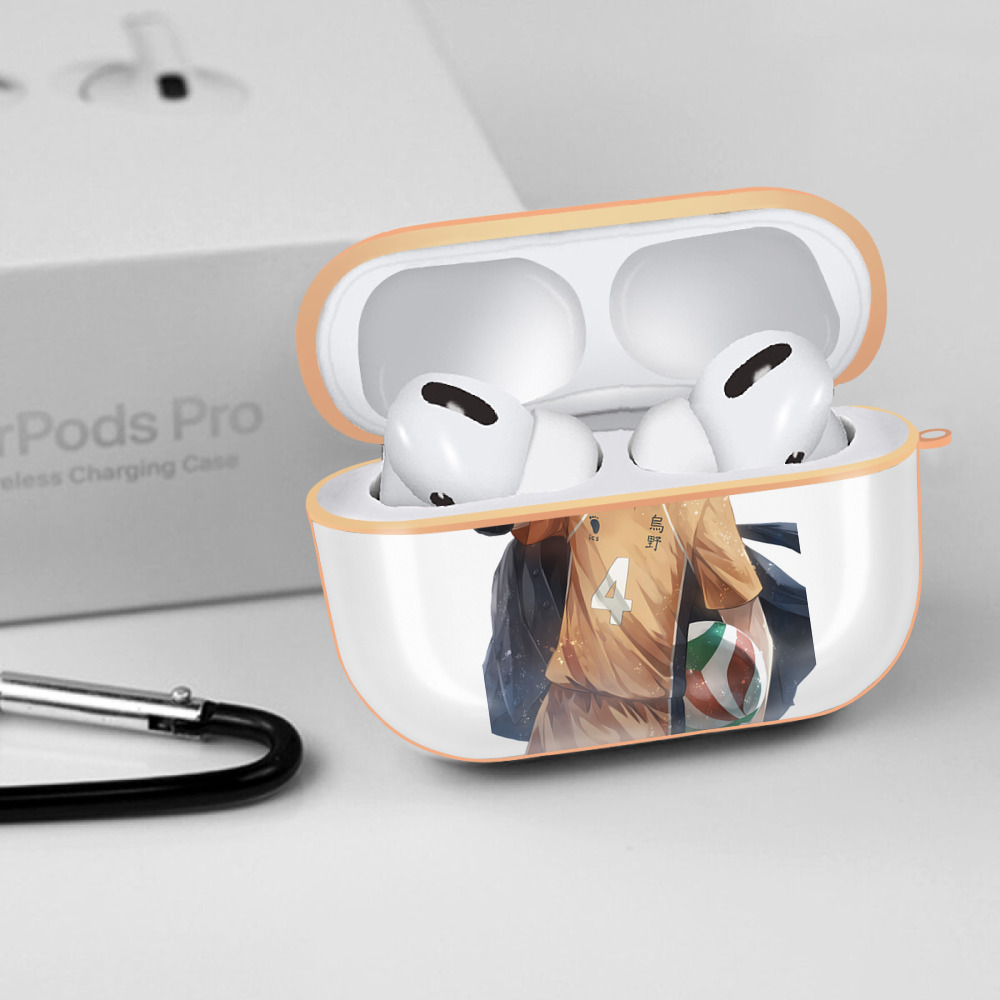 ハイキュー!! Haikyu!! 【AirPods Pro用】ハードシェル保護ケース｜耐衝撃・防指紋・カラビナ付き商品仕様