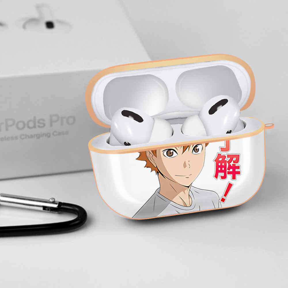 ハイキュー!! Haikyu!! 【AirPods Pro用】ハードシェル保護ケース｜耐衝撃・防指紋・カラビナ付き商品仕様