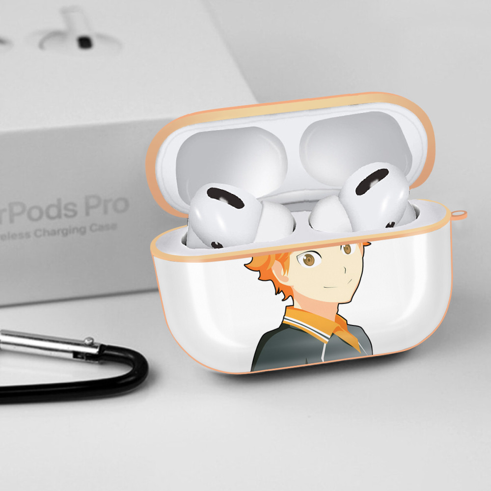 ハイキュー!! Haikyu!! 【AirPods Pro用】ハードシェル保護ケース｜耐衝撃・防指紋・カラビナ付き商品仕様