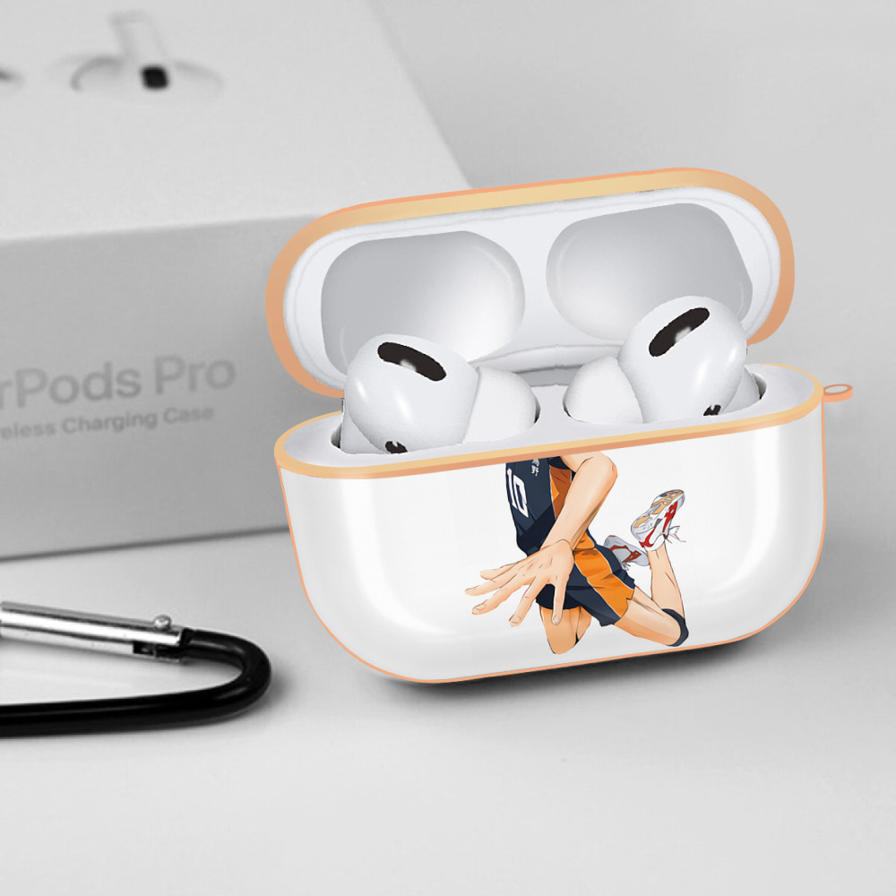 ハイキュー!! Haikyu!! 【AirPods Pro用】ハードシェル保護ケース｜耐衝撃・防指紋・カラビナ付き商品仕様