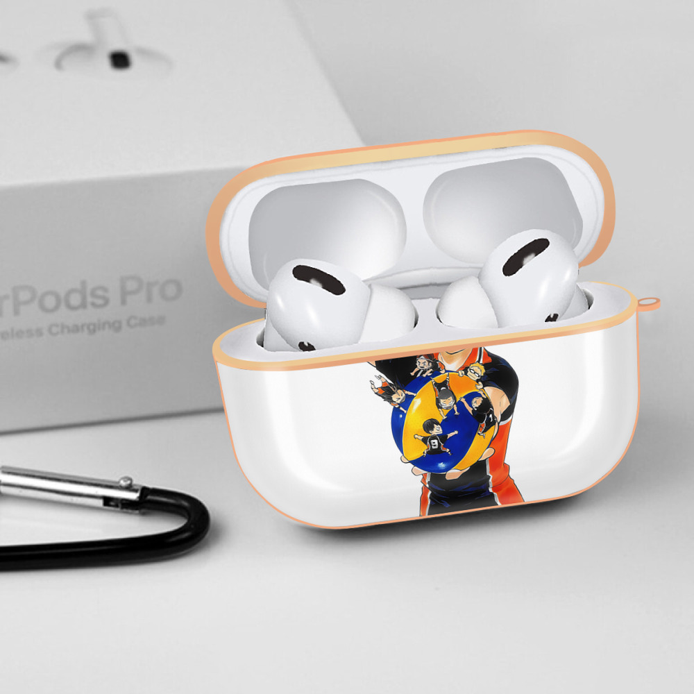 ハイキュー!! Haikyu!! 【AirPods Pro用】ハードシェル保護ケース｜耐衝撃・防指紋・カラビナ付き商品仕様
