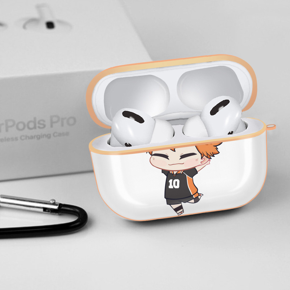 ハイキュー!! Haikyu!! 【AirPods Pro用】ハードシェル保護ケース｜耐衝撃・防指紋・カラビナ付き商品仕様