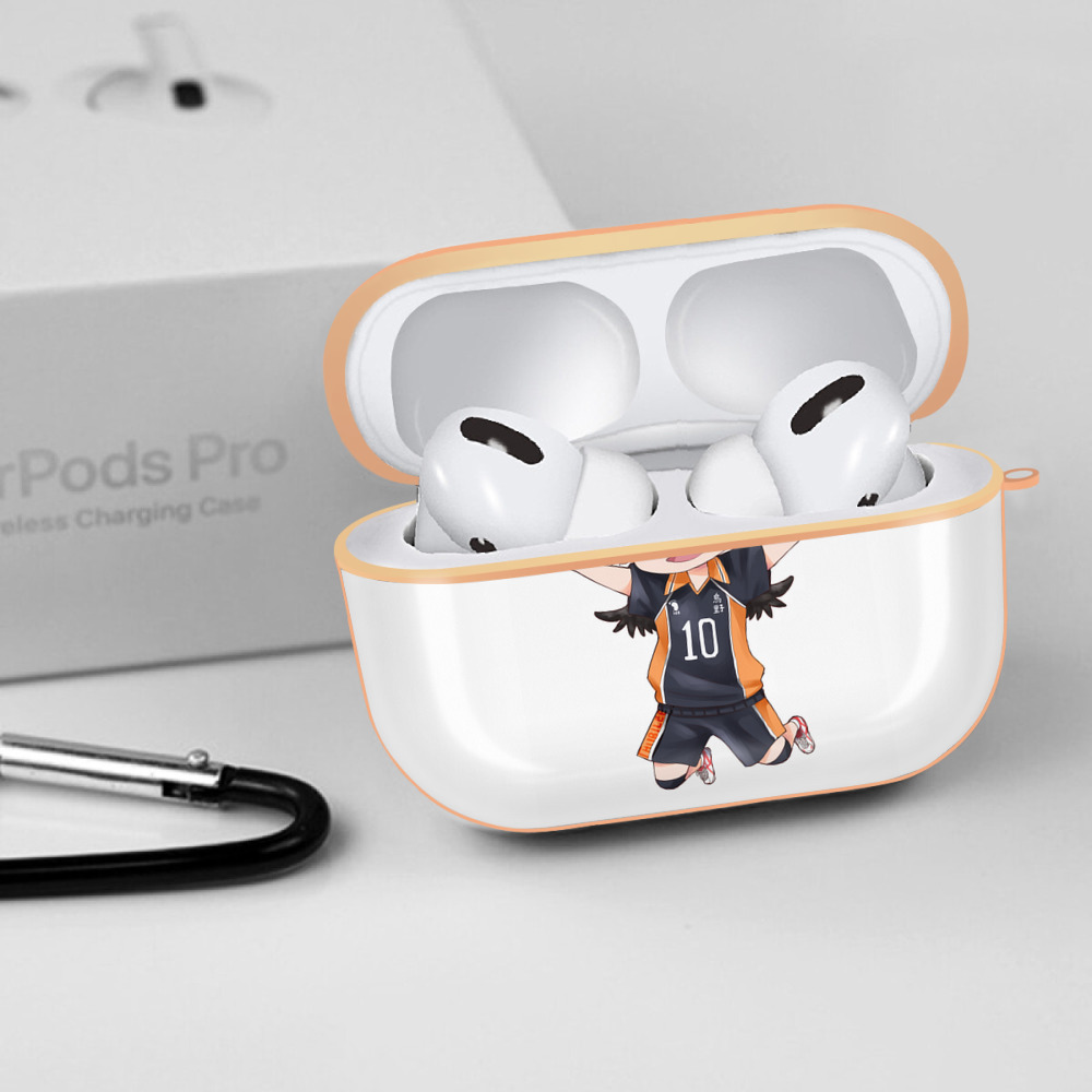 ハイキュー!! Haikyu!! 【AirPods Pro用】ハードシェル保護ケース｜耐衝撃・防指紋・カラビナ付き商品仕様