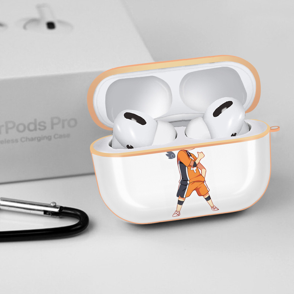 ハイキュー!! Haikyu!! 【AirPods Pro用】ハードシェル保護ケース｜耐衝撃・防指紋・カラビナ付き商品仕様
