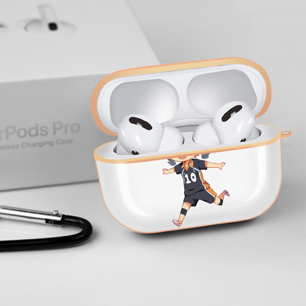 ハイキュー!! Haikyu!! 【AirPods Pro用】ハードシェル保護ケース｜耐衝撃・防指紋・カラビナ付き商品仕様