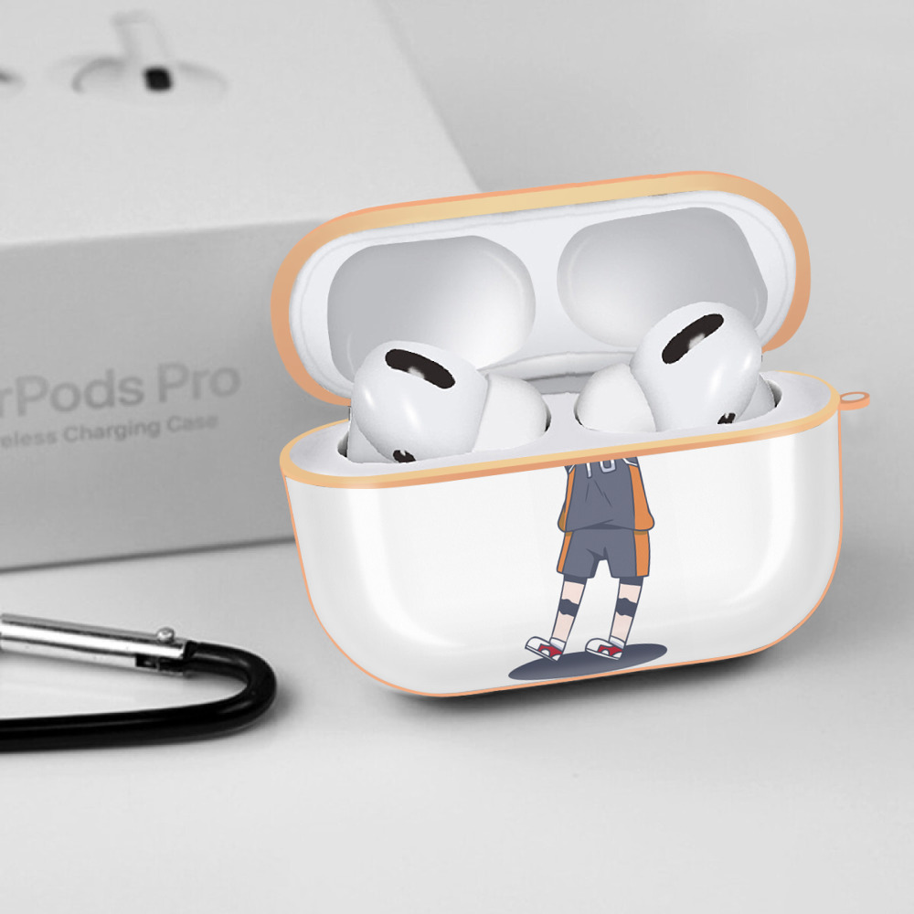 ハイキュー!! Haikyu!! 【AirPods Pro用】ハードシェル保護ケース｜耐衝撃・防指紋・カラビナ付き商品仕様