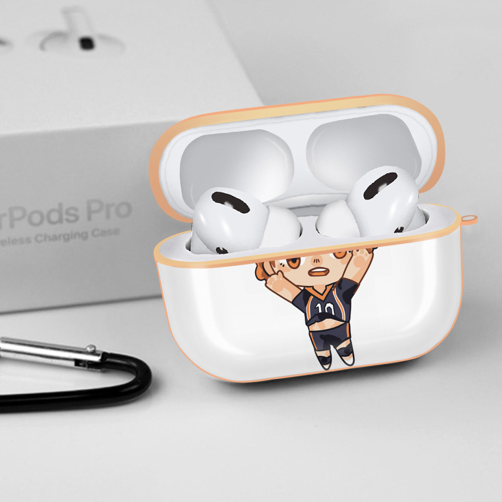 ハイキュー!! Haikyu!! 【AirPods Pro用】ハードシェル保護ケース｜耐衝撃・防指紋・カラビナ付き商品仕様