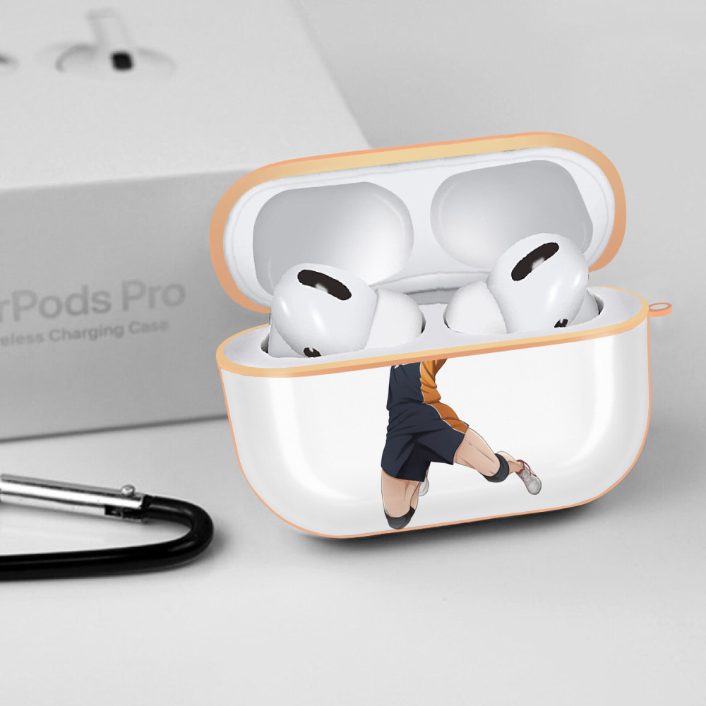 ハイキュー!! Haikyu!! 【AirPods Pro用】ハードシェル保護ケース｜耐衝撃・防指紋・カラビナ付き商品仕様