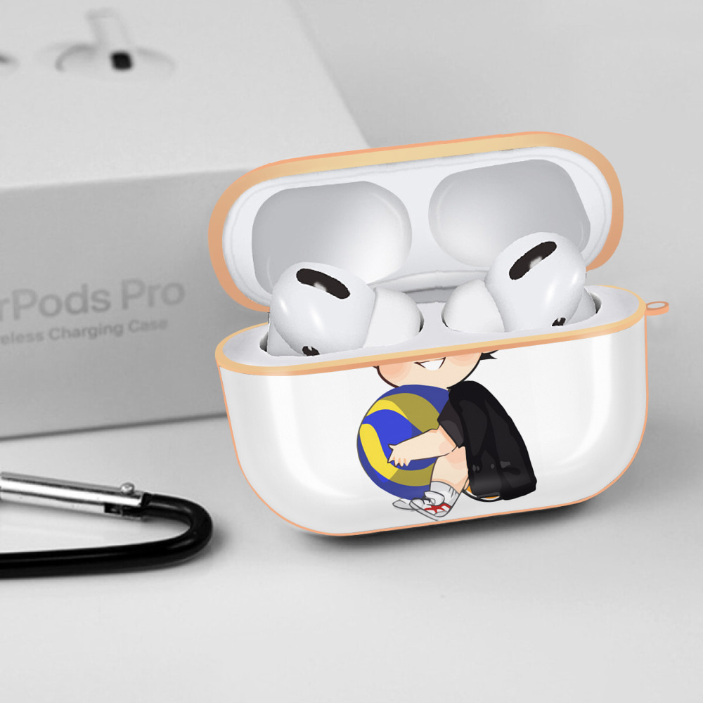 ハイキュー!! Haikyu!! 【AirPods Pro用】ハードシェル保護ケース｜耐衝撃・防指紋・カラビナ付き商品仕様