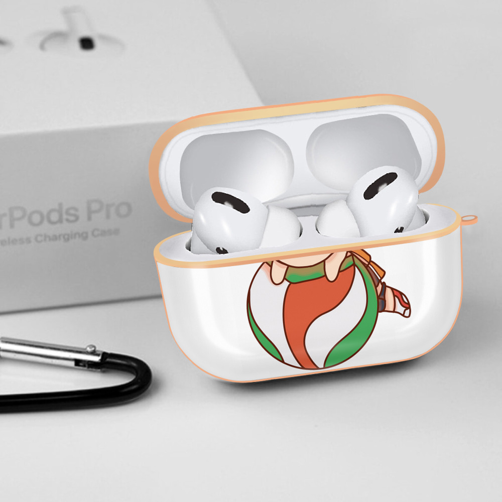 ハイキュー!! Haikyu!! 【AirPods Pro用】ハードシェル保護ケース｜耐衝撃・防指紋・カラビナ付き商品仕様