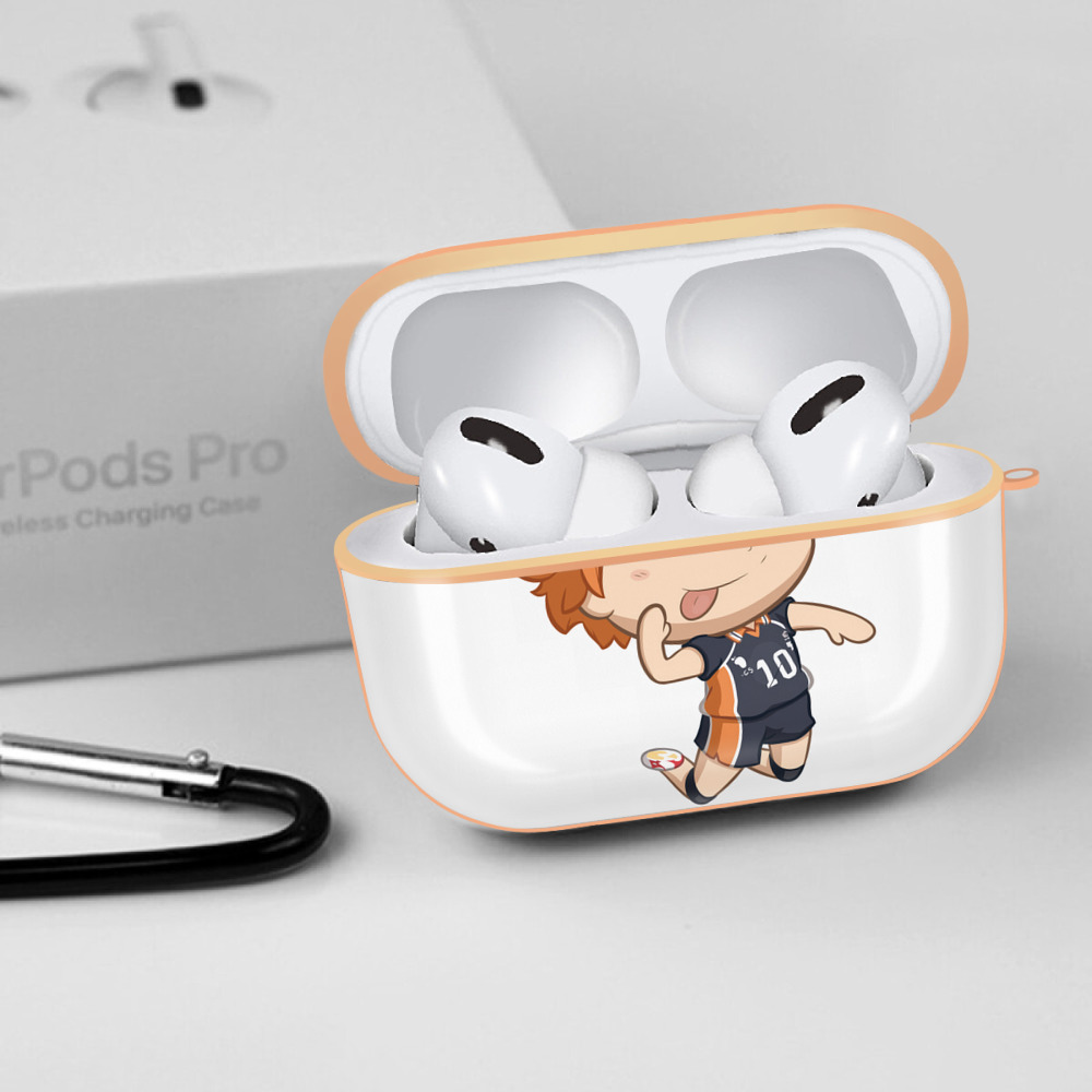 ハイキュー!! Haikyu!! 【AirPods Pro用】ハードシェル保護ケース｜耐衝撃・防指紋・カラビナ付き商品仕様