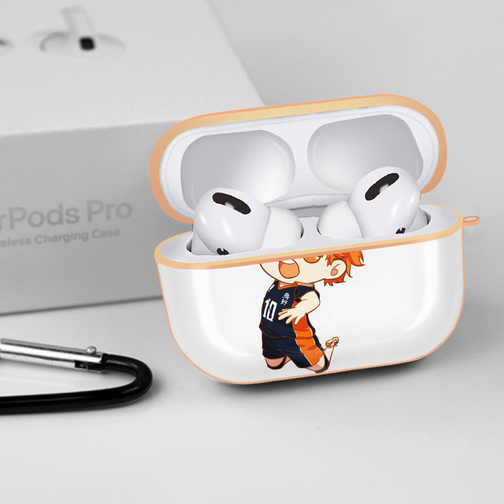 ハイキュー!! Haikyu!! 【AirPods Pro用】ハードシェル保護ケース｜耐衝撃・防指紋・カラビナ付き商品仕様