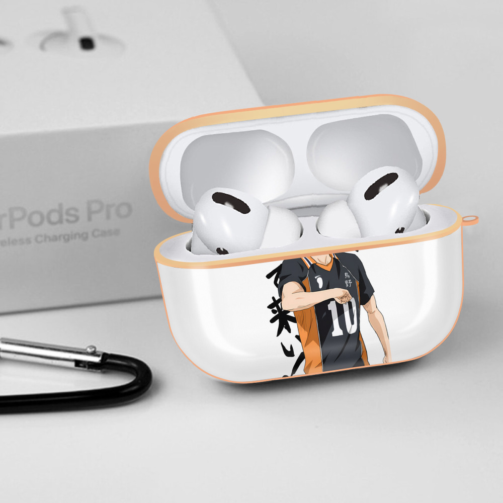 ハイキュー!! Haikyu!! 【AirPods Pro用】ハードシェル保護ケース｜耐衝撃・防指紋・カラビナ付き商品仕様