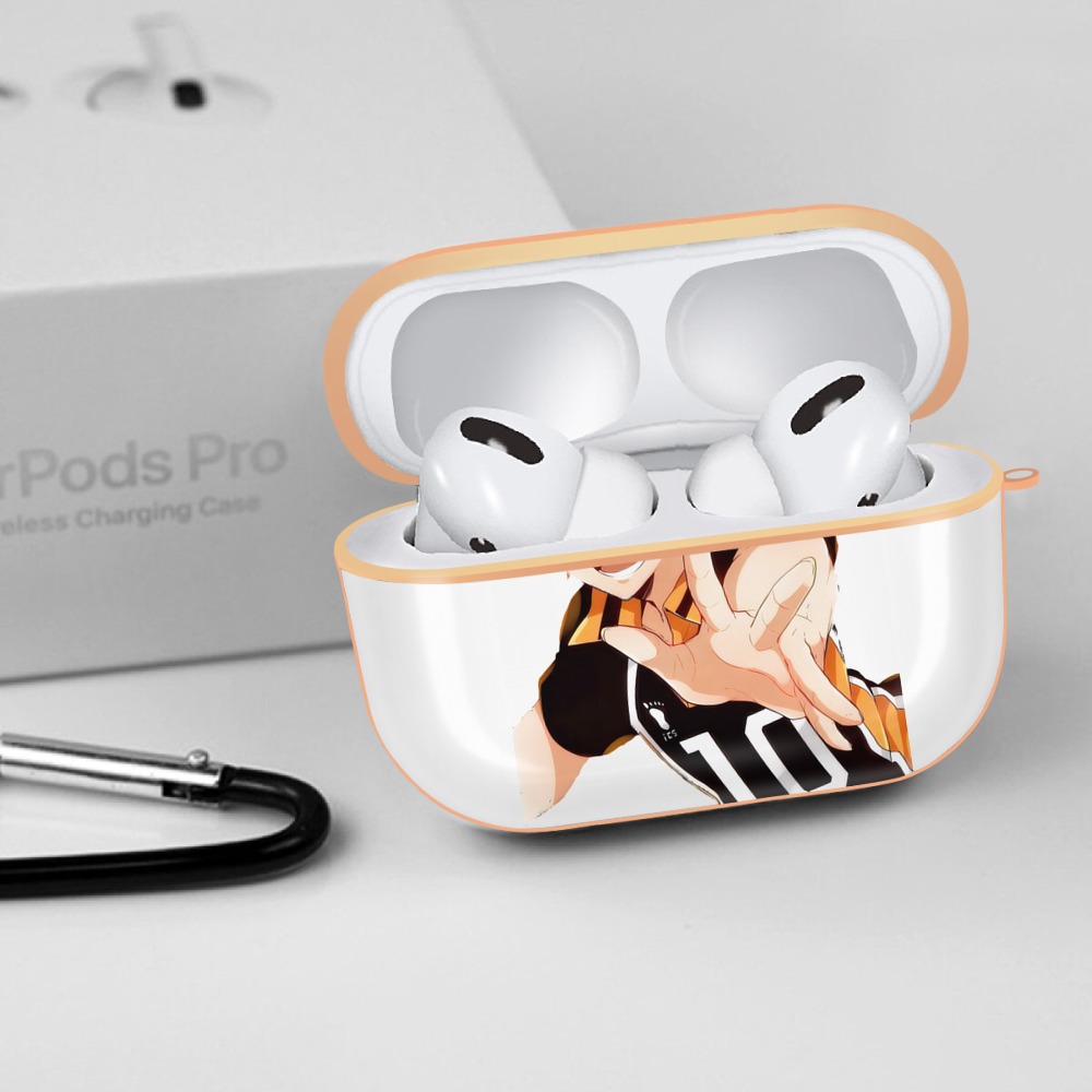 ハイキュー!! Haikyu!! 【AirPods Pro用】ハードシェル保護ケース｜耐衝撃・防指紋・カラビナ付き商品仕様