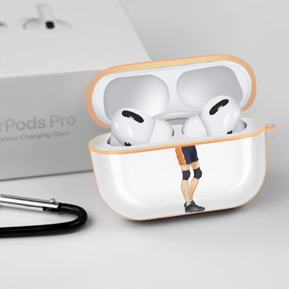 ハイキュー!! Haikyu!! 【AirPods Pro用】ハードシェル保護ケース｜耐衝撃・防指紋・カラビナ付き商品仕様
