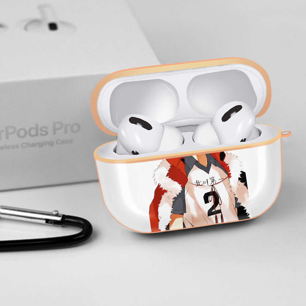 ハイキュー!! Haikyu!! 【AirPods Pro用】ハードシェル保護ケース｜耐衝撃・防指紋・カラビナ付き商品仕様