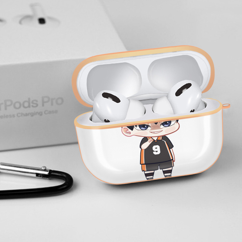 ハイキュー!! Haikyu!! 【AirPods Pro用】ハードシェル保護ケース｜耐衝撃・防指紋・カラビナ付き商品仕様