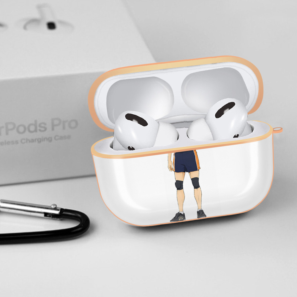 ハイキュー!! Haikyu!! 【AirPods Pro用】ハードシェル保護ケース｜耐衝撃・防指紋・カラビナ付き商品仕様