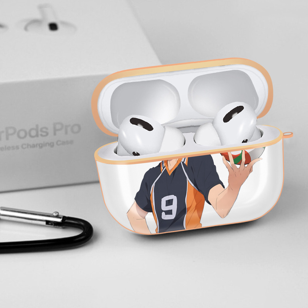 ハイキュー!! Haikyu!! 【AirPods Pro用】ハードシェル保護ケース｜耐衝撃・防指紋・カラビナ付き商品仕様