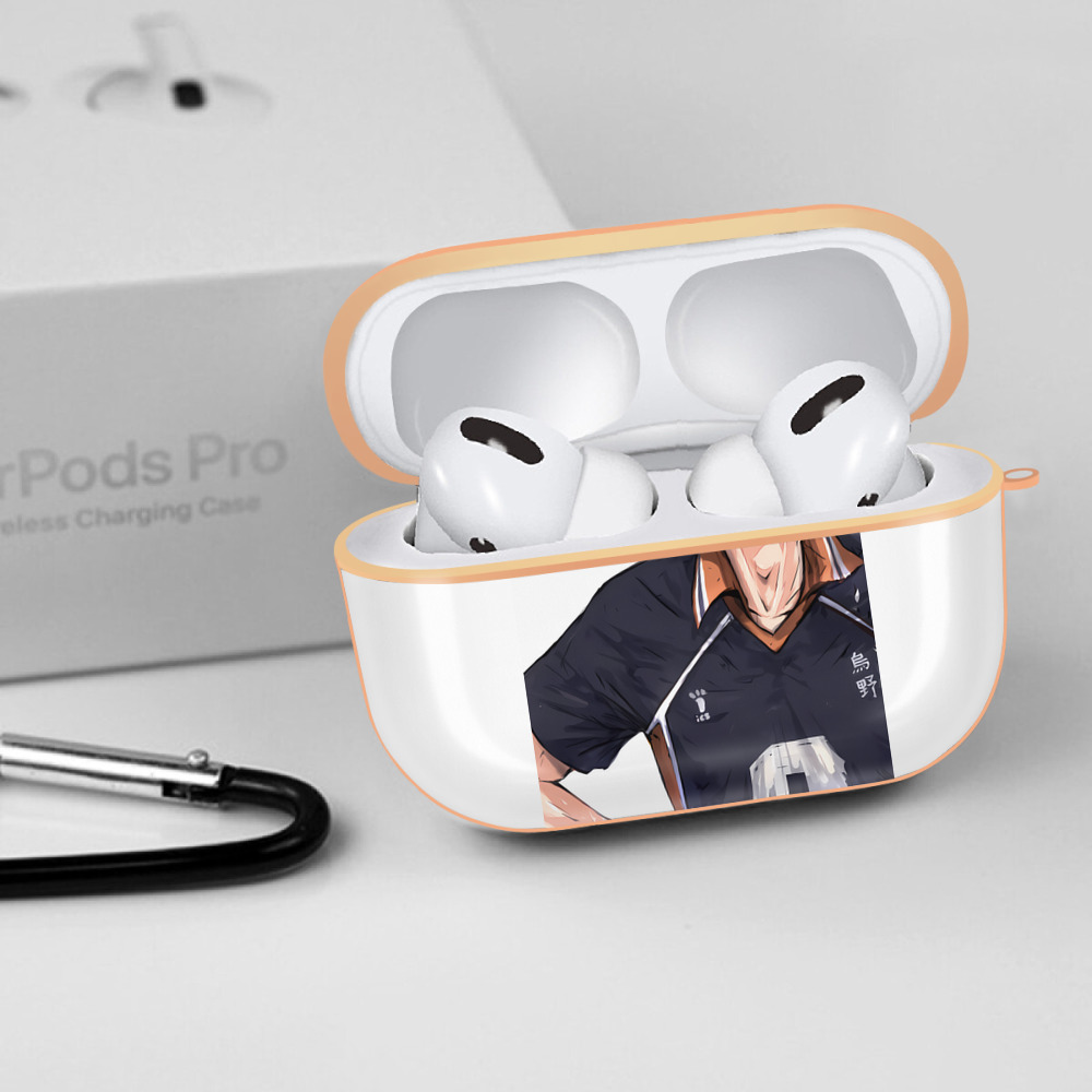 ハイキュー!! Haikyu!! 【AirPods Pro用】ハードシェル保護ケース｜耐衝撃・防指紋・カラビナ付き商品仕様