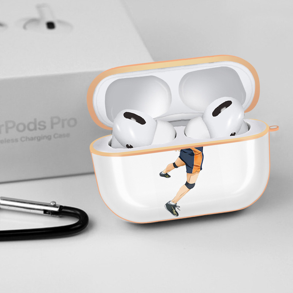 ハイキュー!! Haikyu!! 【AirPods Pro用】ハードシェル保護ケース｜耐衝撃・防指紋・カラビナ付き商品仕様